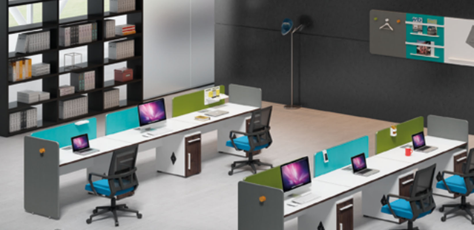 Wholesale modern modular office tables(H1-Z0214D-3)