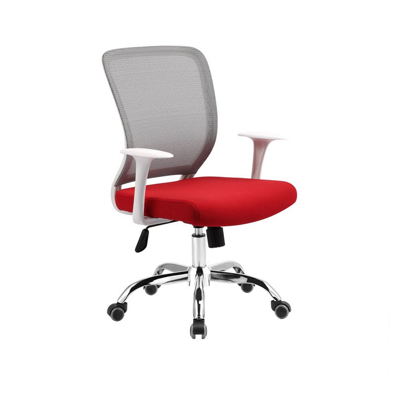 Wholesale mesh office chair with PP back frame and armrest, chrome base(YF-5608-1)