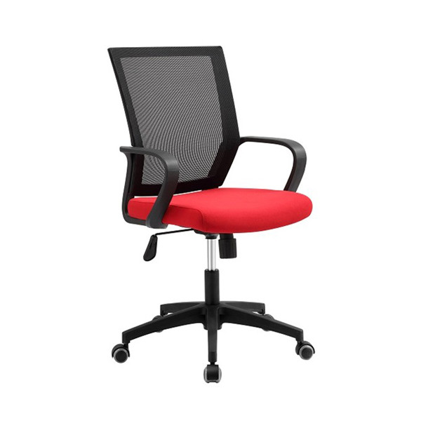 Wholesale mesh office chair with PP back frame and armrest, nylon base(YF-5575)