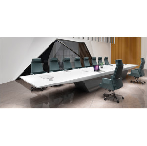 Modern Design Meeting table,made of melamine board and particle board (YF-9950)