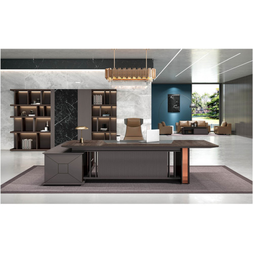Modern Design Executive Office Desk, Made of Melamine and Laminate(ZB-11T3224)