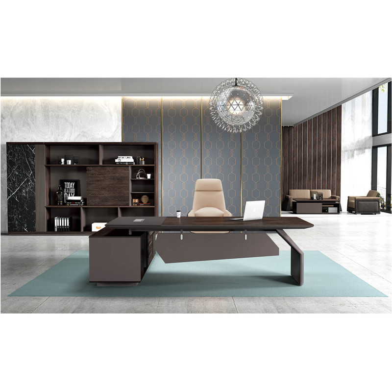 Modern Design Executive Office Desk, Made of Melamine and Laminate(ZB-13T2622)