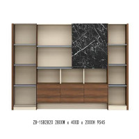 Modern Design Executive Office Desk, Made of Melamine and Laminate(ZB-15T2420)