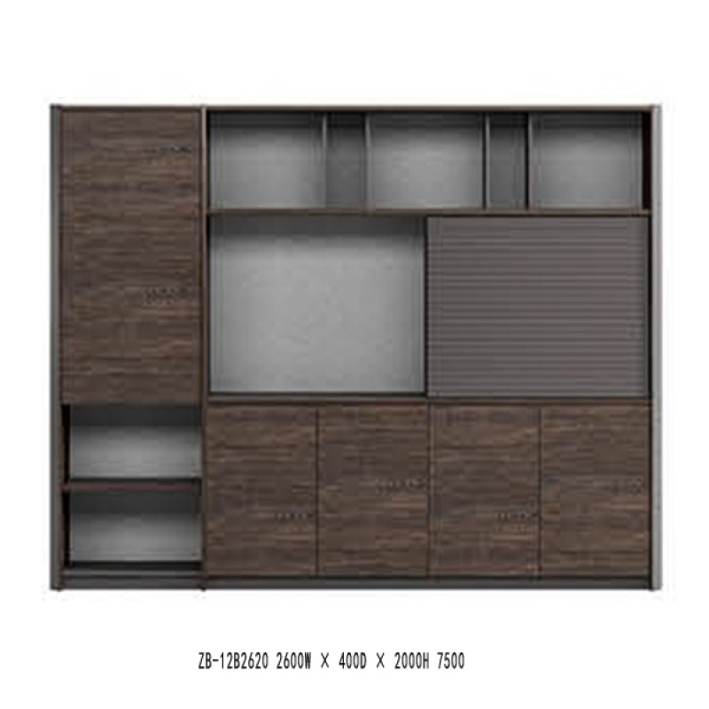 High quality modern office file cabinet is made of MFC (ZB-12B2620)