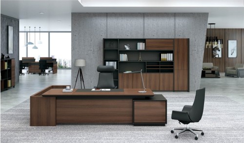 Modern Design Executive Office Desk, Made of Melamine and Laminate(KT-01T2820)