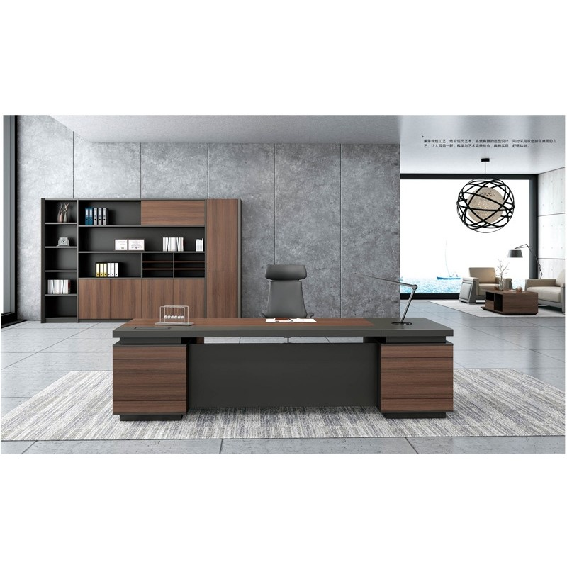 Modern Design Executive Office Desk, Made of MFC board melamine (KT-02T2820)