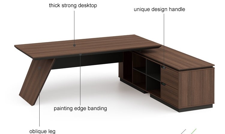 Modern Design Executive Office Desk(KT-04T2420)