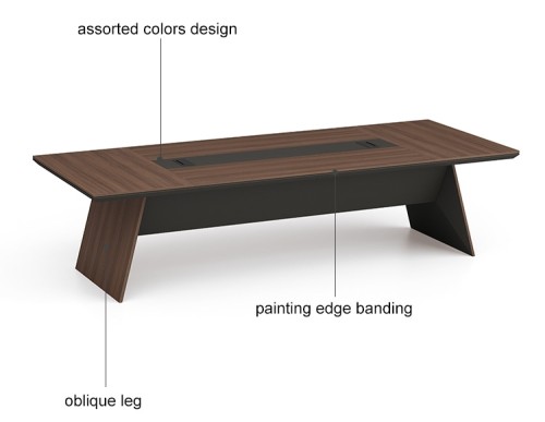 Modern Design Conference Table, made of melamine board (KT-01C3213)