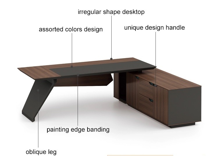 Modern Design Executive Office Desk(KT-03T2420)