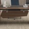 Modern Design Executive Office Desk, Made of Melamine, Oblique leg(KT-03T2420)