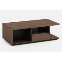 Modern Design Executive Office Desk, Made of Melamine, Oblique leg(KT-04T2420)