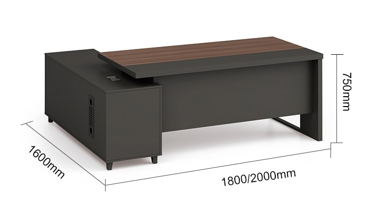 Modern Design Executive Office Desk((KT-05T1816))