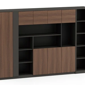 Modern Design Executive Office Desk, Made of Melamine, metal leg(KT-05T1816)