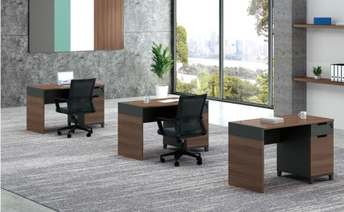 1-Person Office Workstation With File Cabinet(KT-01W1260)