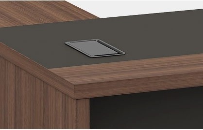 Modern Design L Shaped Executive Office Desk, Made of MDF(KT-06T1816)