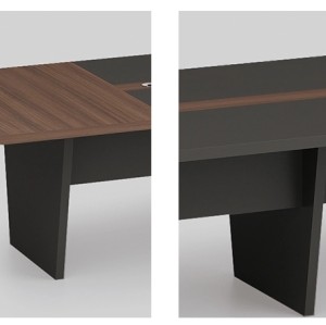 Modern Design 10 Seater Conference Table, made of melamine board (KT-02C3614)
