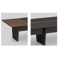 Modern Design 10 Seater Conference Table, made of melamine board (KT-02C3614)