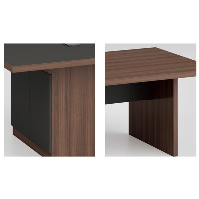 Modern Design 10 Seater Conference Table, made of melamine board (KT-04C2411)