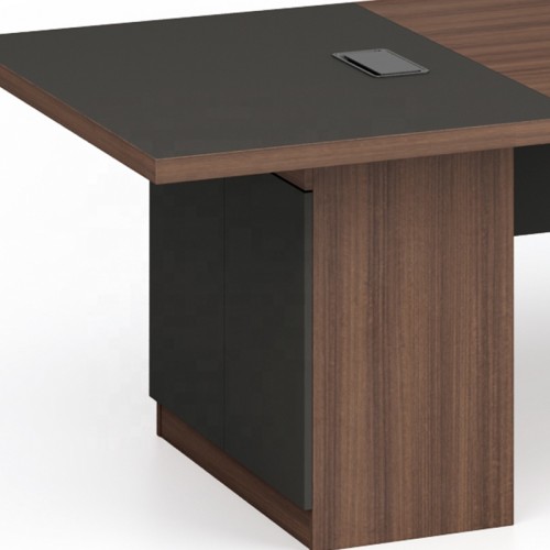 Modern Design 10 Seater Conference Table, made of melamine board (KT-04C2411)