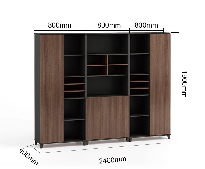 High quality modern office file cabinet can be assembled(KT-12B2419)