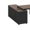 Modern Design L Shaped Executive Office Desk, Made of MFC(KT-01T1816)