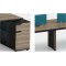 4-Person Office Screen Workstation With File Cabinet(LT-07W2812)