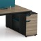 4-Person Office Screen Workstation With File Cabinet(LT-07W2812)