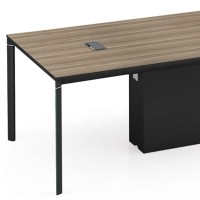 Modern Design 6 Seater Conference Table, made of melamine board (LT-01C2010)