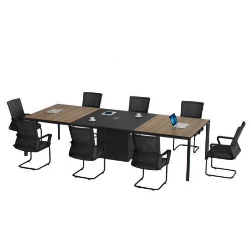 Modern Design 8 Seater Conference Table, made of melamine board (LT-02C3213)