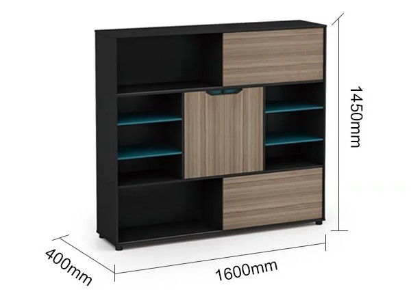 Wholesale modern office file cabinet(LT-09B1614)