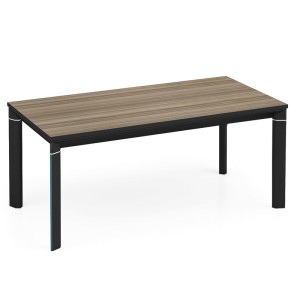 Wholesale long metal frame assorted color coffee table (LT-01F1206)