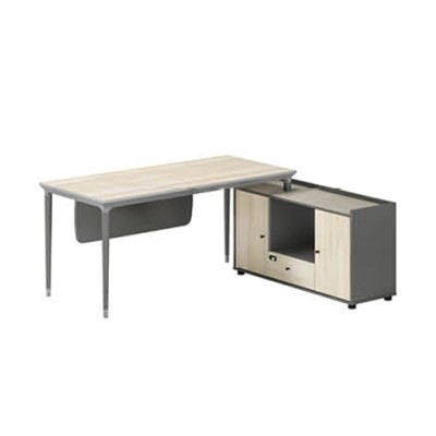 Modern Design L Shaped Executive Office Desk, Made of MFC(RS-32T1816)
