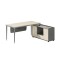 Modern Design L Shaped Executive Office Desk, Made of MFC(RS-32T1816)