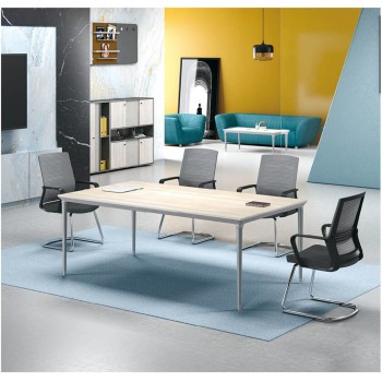 Modern Design 6 Seater Conference Table, made of melamine board (RS-31C2010)