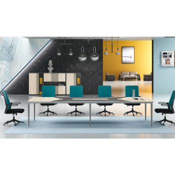 Modern Design 10 Seater Conference Table, made of melamine board (RS-32C3214)