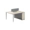 2-Person Office Screen Workstation With File Cabinet(RS-31W1412)