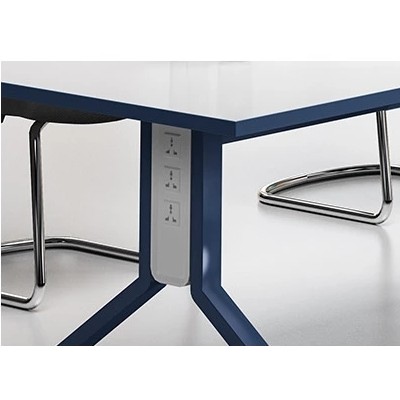 Modern Design 6 Seater Conference table with utility outlet (MS-51C2412)