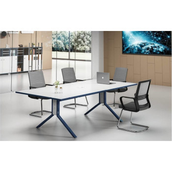 Modern Design 6 Seater Conference table with utility outlet (MS-51C2412)