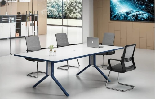 Modern Design 6 Seater Conference table with utility outlet (MS-51C2412)