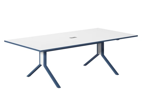 Modern Design 6 Seater Conference table with utility outlet (MS-51C2412)