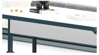 Wholesale Custom modern design rectangle wooden office tea table (MS-51F1206)