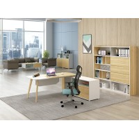 Modern Design L Shaped Executive Office Desk, Made of MFC(YM-01T2016)