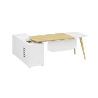 Modern Design L Shaped Executive Office Desk, Made of MFC(YM-01T2016)