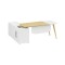 Modern Design L Shaped Executive Office Desk, Made of MFC(YM-01T2016)