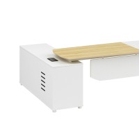 Modern Design L Shaped Executive Office Desk, Made of MFC(YM-01T2016)