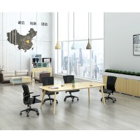 Modern Design 6 Seater Conference Table, made of melamine board (YM-01C2411)