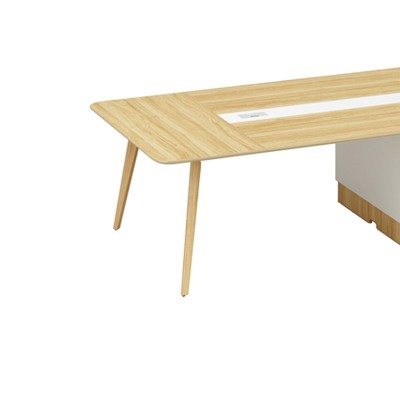 Modern Design 10 Seater Conference Table, made of melamine board (YM-02C3214)