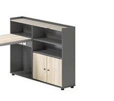 1-Person Office Workstation With File Cabinet(RS-34W1514)
