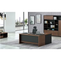 Modern Design L Shaped Executive Office Desk, Made of MFC(KT-06T1816)