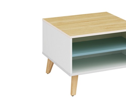Wholesale small square corner coffee table   (YM-01F606)
